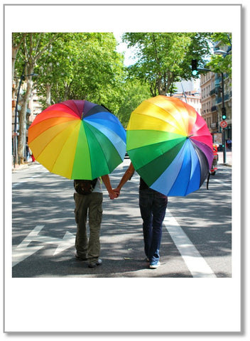 UN0001 - Rainbow Umbrellas